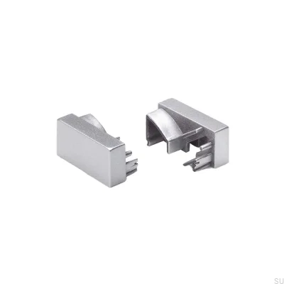 Bladspets i aluminiumprofil (2 stycken)