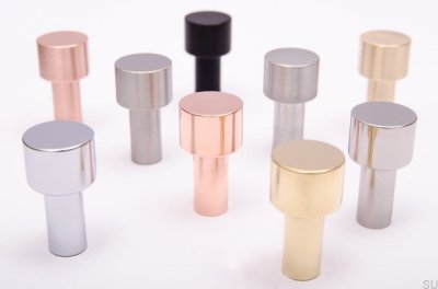 Vägghängare Dot 33 Borstad aluminium