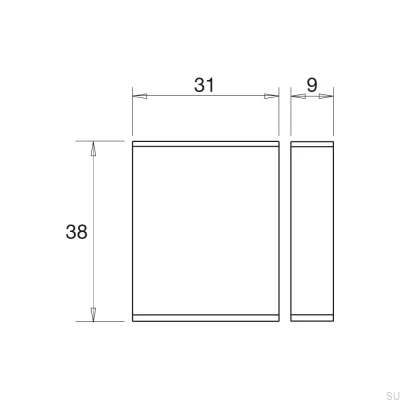 Infraröd sensor för belysning Dotti IR FW 12/24V Aluminium