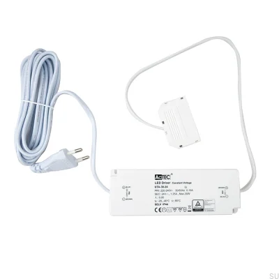 Ultratunn 24V/30W IP44-kontroller