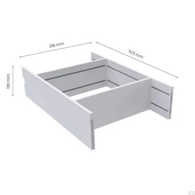 Lådinsats Flex 550 (523 mm) Vit