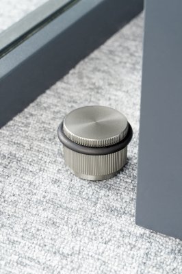 Arpa Silver golvdörrstoppare