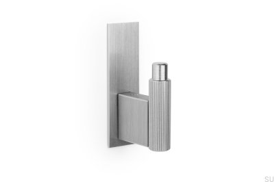 Arpa Plate Aluminium Silver Borstad Eco Vägghängare med Pad