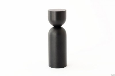 Kokeshi 1856 aluminium svart vägghängare