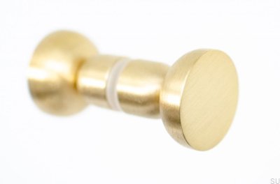 Kokeshi Dubbelsidig Dörrknopp 3032 Borstad Mässing Olackerad
