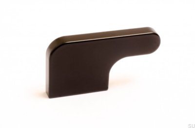 Möbelhandtag Soft Cut 55 Svart aluminium