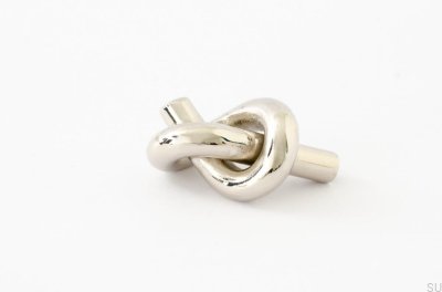 Knot 35 möbelknopp, polerad nickel