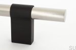 HA64AS/RB--Uchwyt-meblowy-podłużny-Line-Big-Mix-342-Stalowy-Szczotkowany-z-Czarnym-Aluminium-BB-Sweden-Skandynawskie-Uchwyty_1