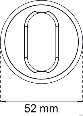 Universell krompolerad cylindrisk ring Skandinavisk standard