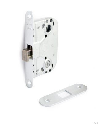 Skjutdörrslåshus 64249 Krom Standard Skandinavisk