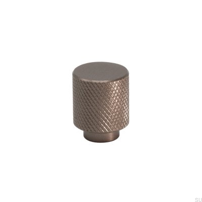 Helix Aluminium Möbelknopp Mörkbrun
