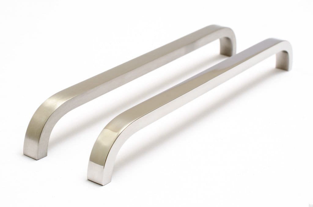 Zdjęcie produktowe uchwytu slim 232 stal szczotkowana
