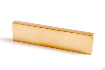 Clean Cut 64 möbelhandtag Guld Mässing Borstad Omålad