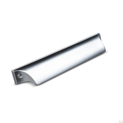 Skalmöbelhandtag Trani 128 Silver