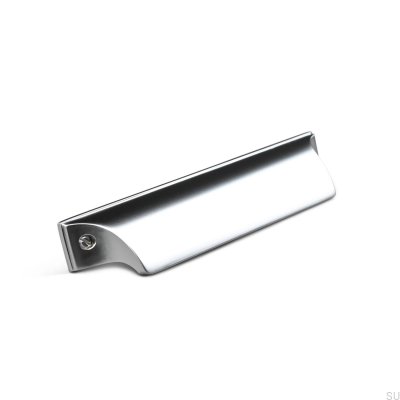 Skalmöbelhandtag Trani 96 Silver