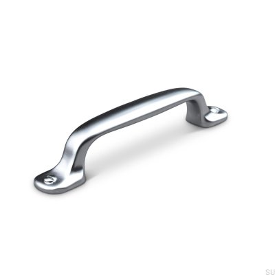 Vallo 96 silver avlångt möbelhandtag