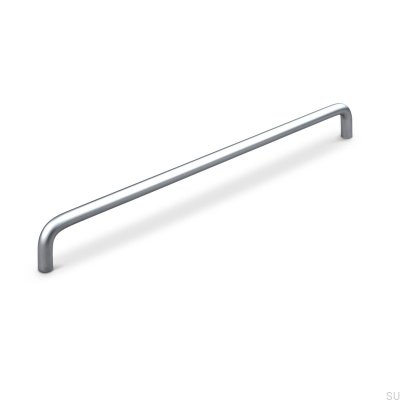Barga 320 silver längsgående möbelhandtag
