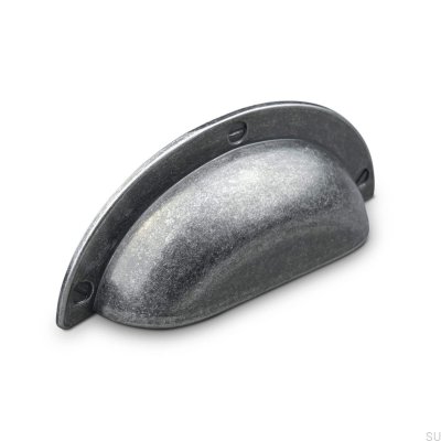 Conti 64 antika möbelhandtag i plåtskal