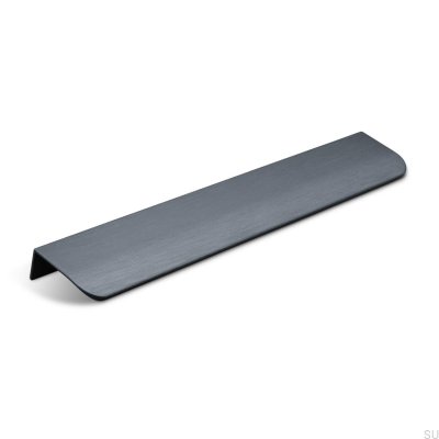 Poppi 232 kantmöbelhandtag, metall, mattsvart