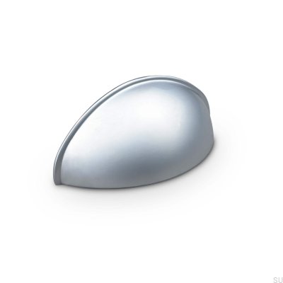 Tolfa 64 silver skal möbelhandtag