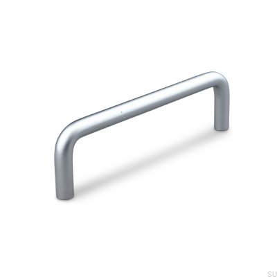 Vico 128 Silver Aluminium avlångt möbelhandtag