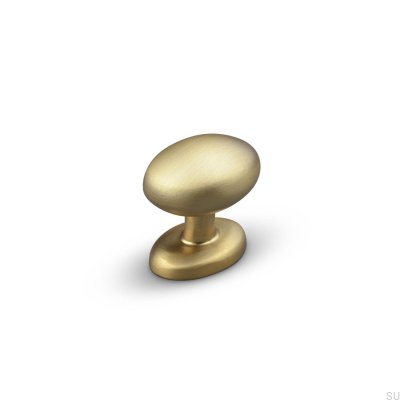 Atri Gold Borstad möbelknopp