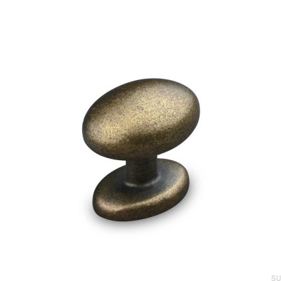 Atri Möbelknopp i metall, oxiderad