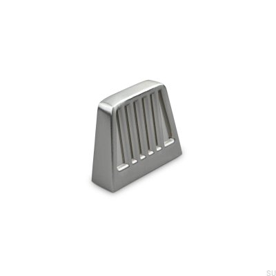 Ferrara silverborstad möbelknopp