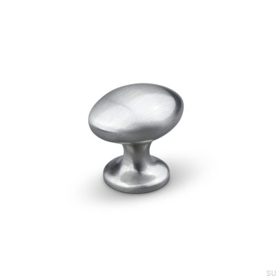 Forio 38 möbelknopp i borstat silver