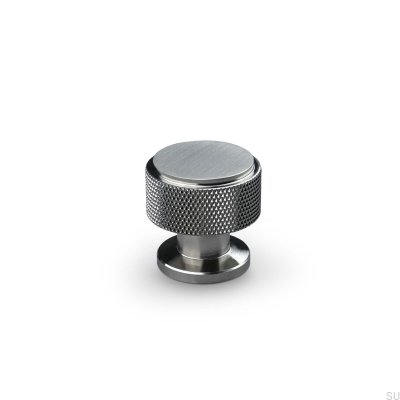 Lonato 30 möbelknopp i borstat silver