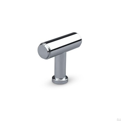 T-Bar Salo metallmöbelknopp polerad krom