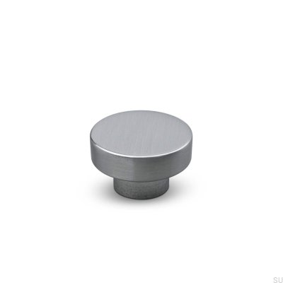 Vasto 34 möbelknopp i borstat silver