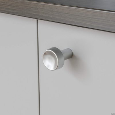 Hjo 25 silver möbelknopp