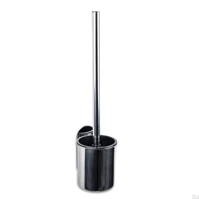 Tours väggmonterad toalettborste, polerad krom