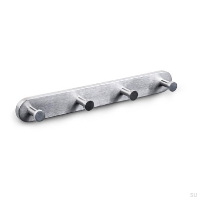 Dijon 314-4 Vägghängare i borstat silver