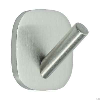 Solid vägghängare 1 Borstat silver