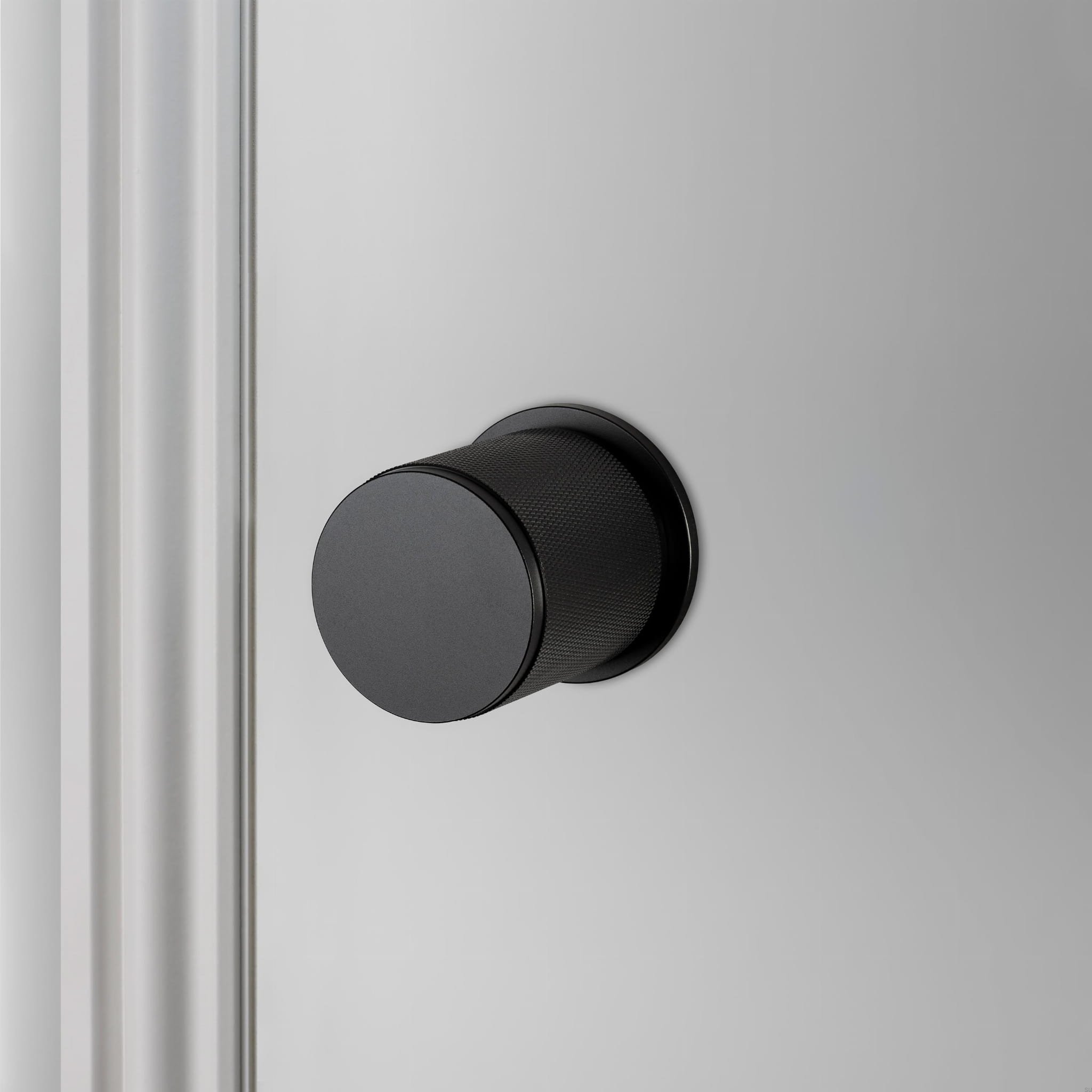 Zdjecie galki meblowej Door Knob czarnej