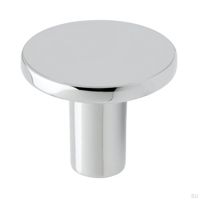 Möbelknopp Lund Silver Polerad krom