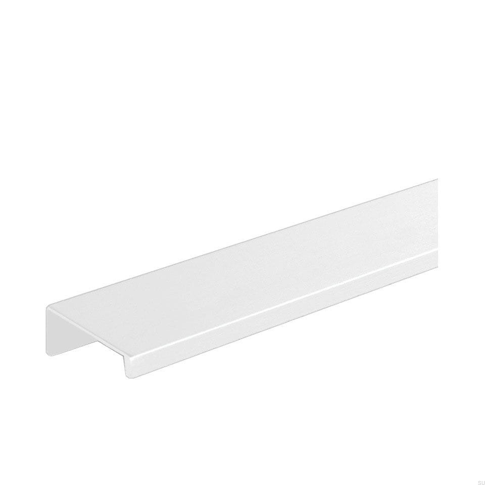 Zdjęcie produktowe uchwytu slim 25 metalowego białego
