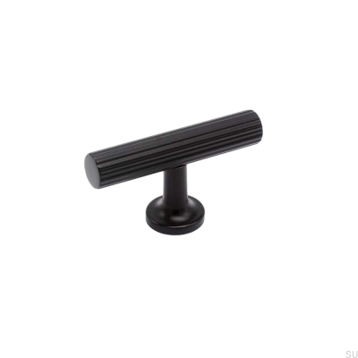 Möbelknopp T-Bar Portland Metall Svart