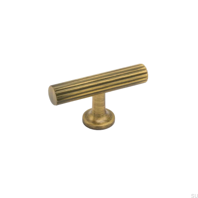 T-Bar Portland möbelknopp Antik brons