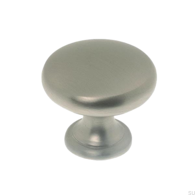 Möbelknopp 1014 Borstad nickel