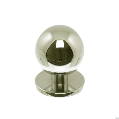 Möbelknopp 1349 20 Polerad nickel