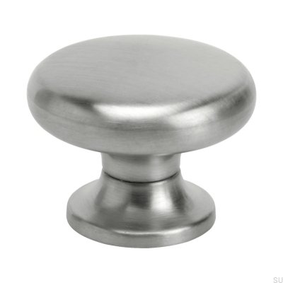 Möbelknopp 8701 Silver Metal (Inox Look)