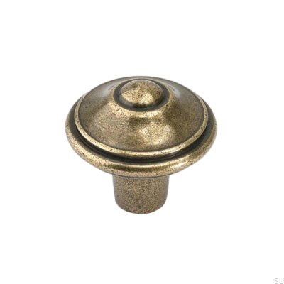 Möbelknopp 1701 Antik brons