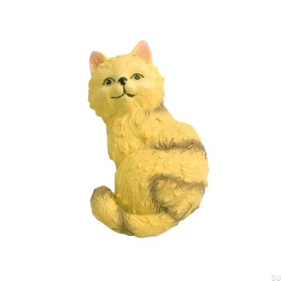 Katt Kot Möbelknopp i polyresin