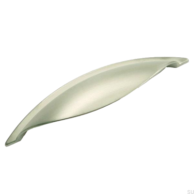 Långt möbelhandtag 3940 Borstad nickel