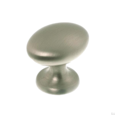 Möbelknopp 4010 Borstad nickel