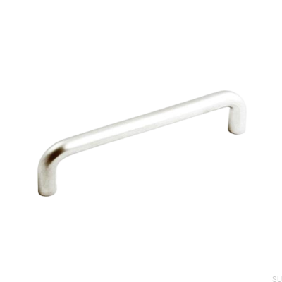 Långt möbelhandtag 8938 Borstad nickel