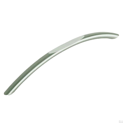 Avlångt möbelhandtag 9060 192 Silver